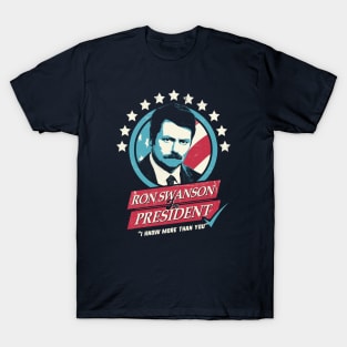 Ron Swanson for President T-Shirt